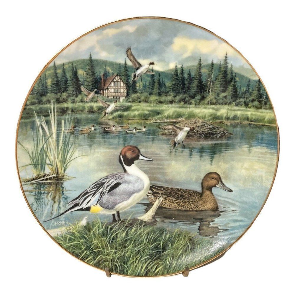 Knowles “The Pintail" in Living With Nature: Jerner's Ducks Series 1986 #11716B